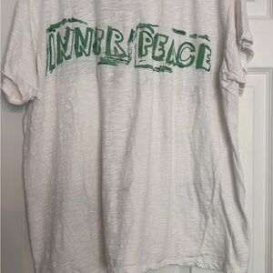 Magnolia Pearl White Burnout Tee Inner Peace